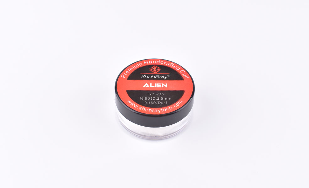 Ni80 0.16ohm Alien Coil w/ Cotton 