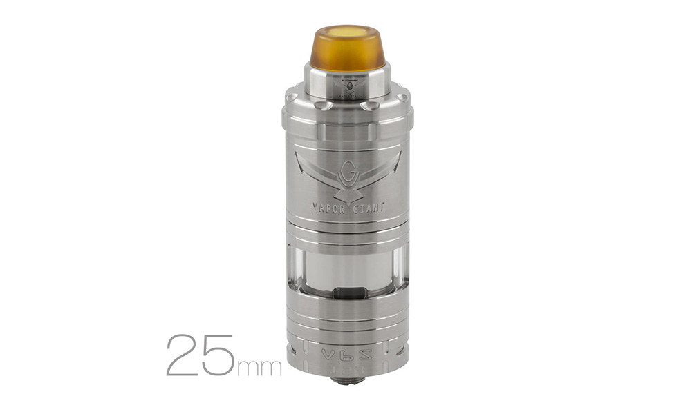 VG V6s 25mm 5.5ML RTA Atomizer - Silver