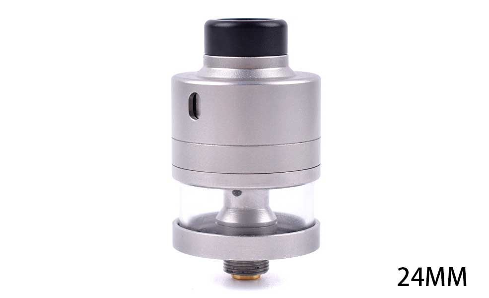 Haku Riviera Style 24mm RDTA Atomizer - Frosted Black